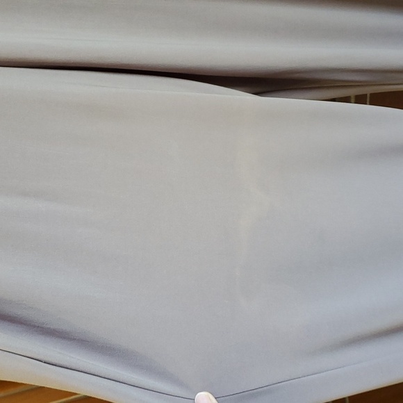 RONNI NICOLE GRAY JUMP SUIT, size‎ 10. Cowl neck. Wide leg. Nice - Picture 10 of 12